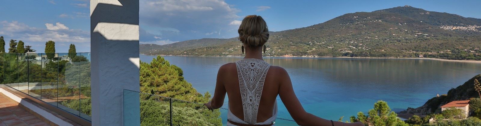 OLEVENE Image - Miramar-Hotel-Propiano-vue-Olevene-